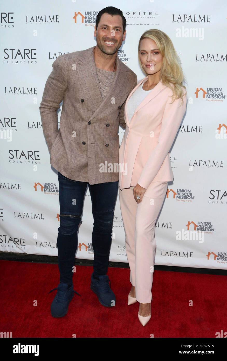 JUNE 18th 2023 Peta Murgatroyd and her husband Maksim Chmerkovskiy(00)
