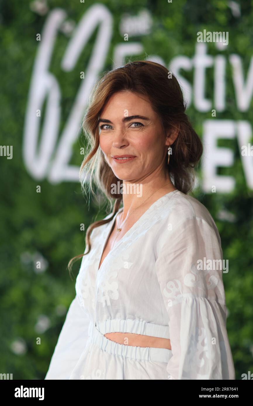 Monaco, Monaco. 17th June, 2023. Amelia Heinle attends the 'The Young And The Restless' photocall during the 62nd Monte Carlo TV Festival on June 17, 2023 in Monte-Carlo, Monaco.picture & copyright © Thierry CARPICO/ATP images (CARPICO Thierry/ATP/SPP) Credit: SPP Sport Press Photo. /Alamy Live News Stock Photo