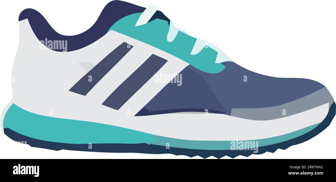 Blue sports shoe symbolizes activity Stock Vector Image & Art - Alamy
