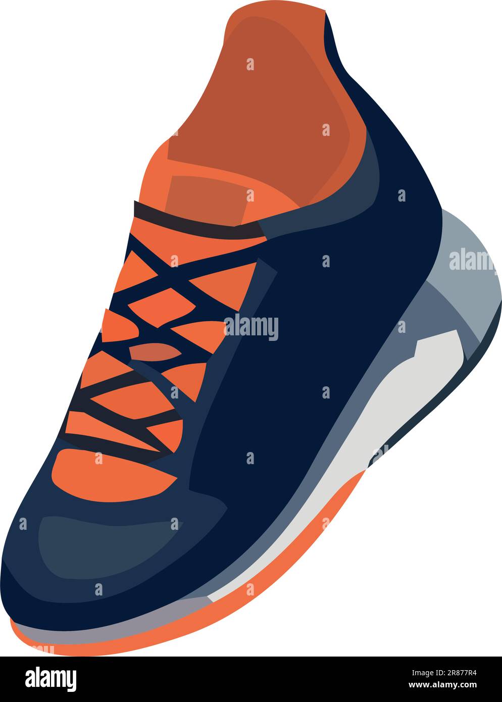 modern sports shoe Stock Vector Image & Art - Alamy