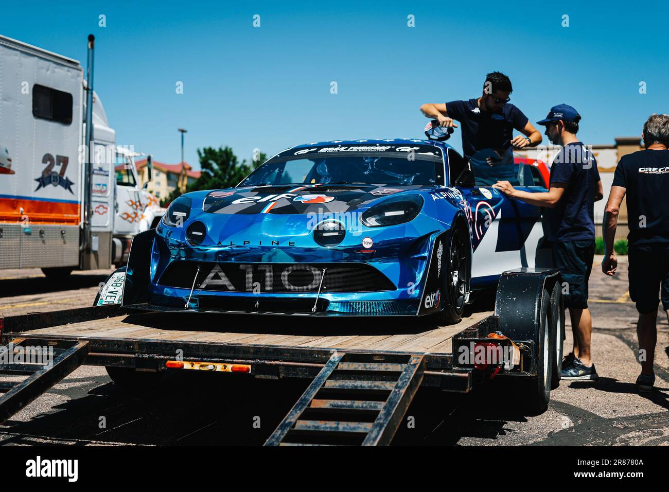 Alpine a110 gt4 evo hi-res stock photography and images - Alamy