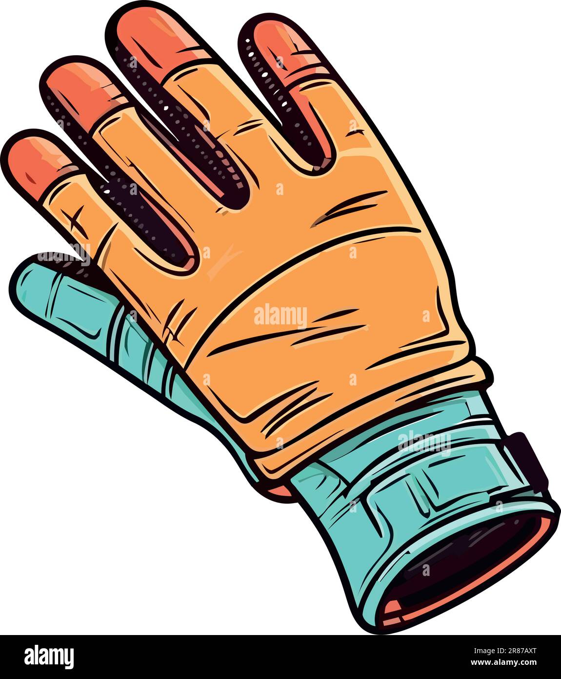 glove protects from heat and flame Stock Vector Image & Art Alamy