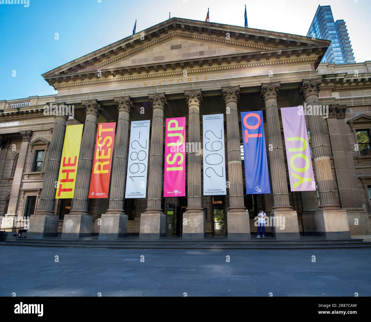 State Library Victoria, Melbourne, Australia Stock Photo - Alamy