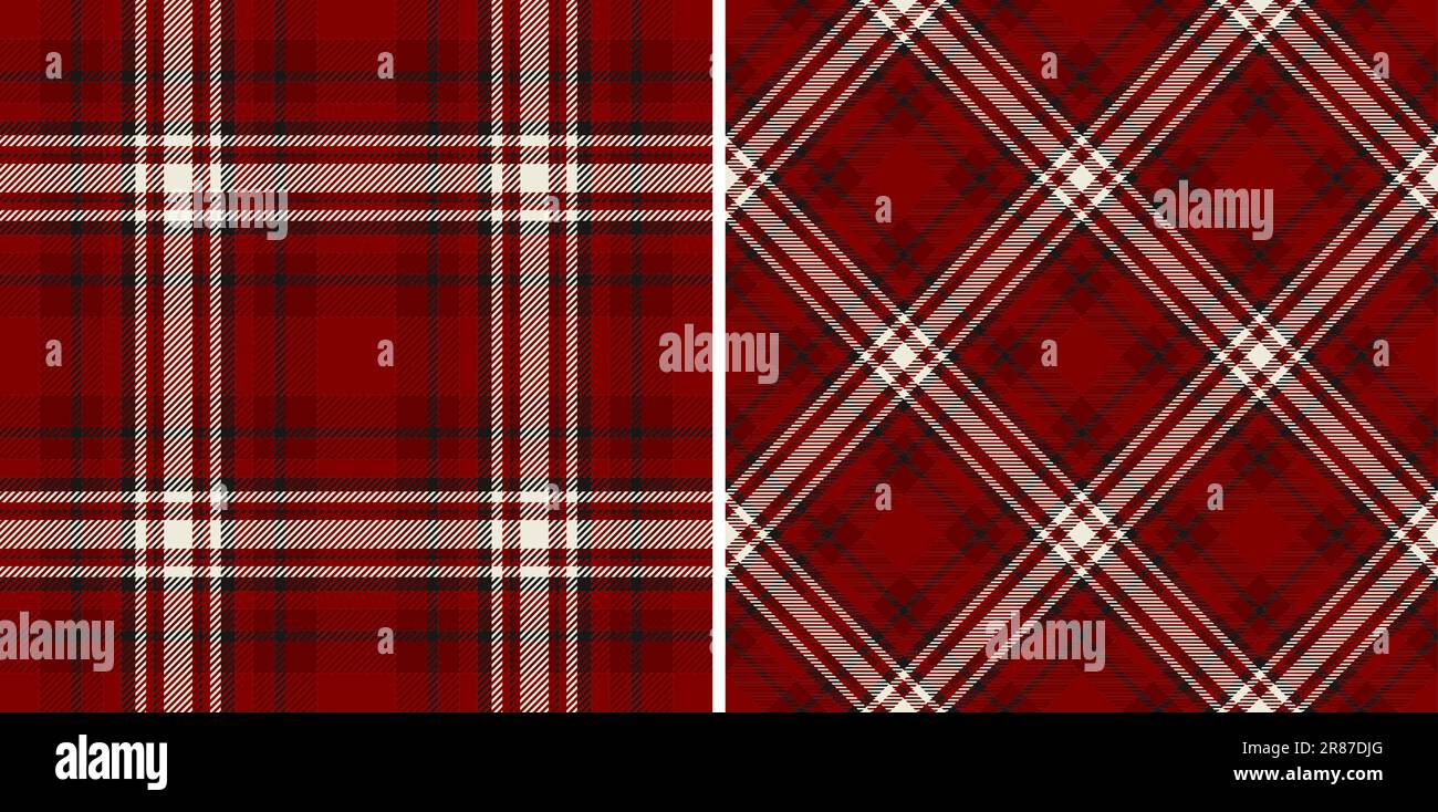 Background plaid texture of check fabric seamless with a vector tartan ...