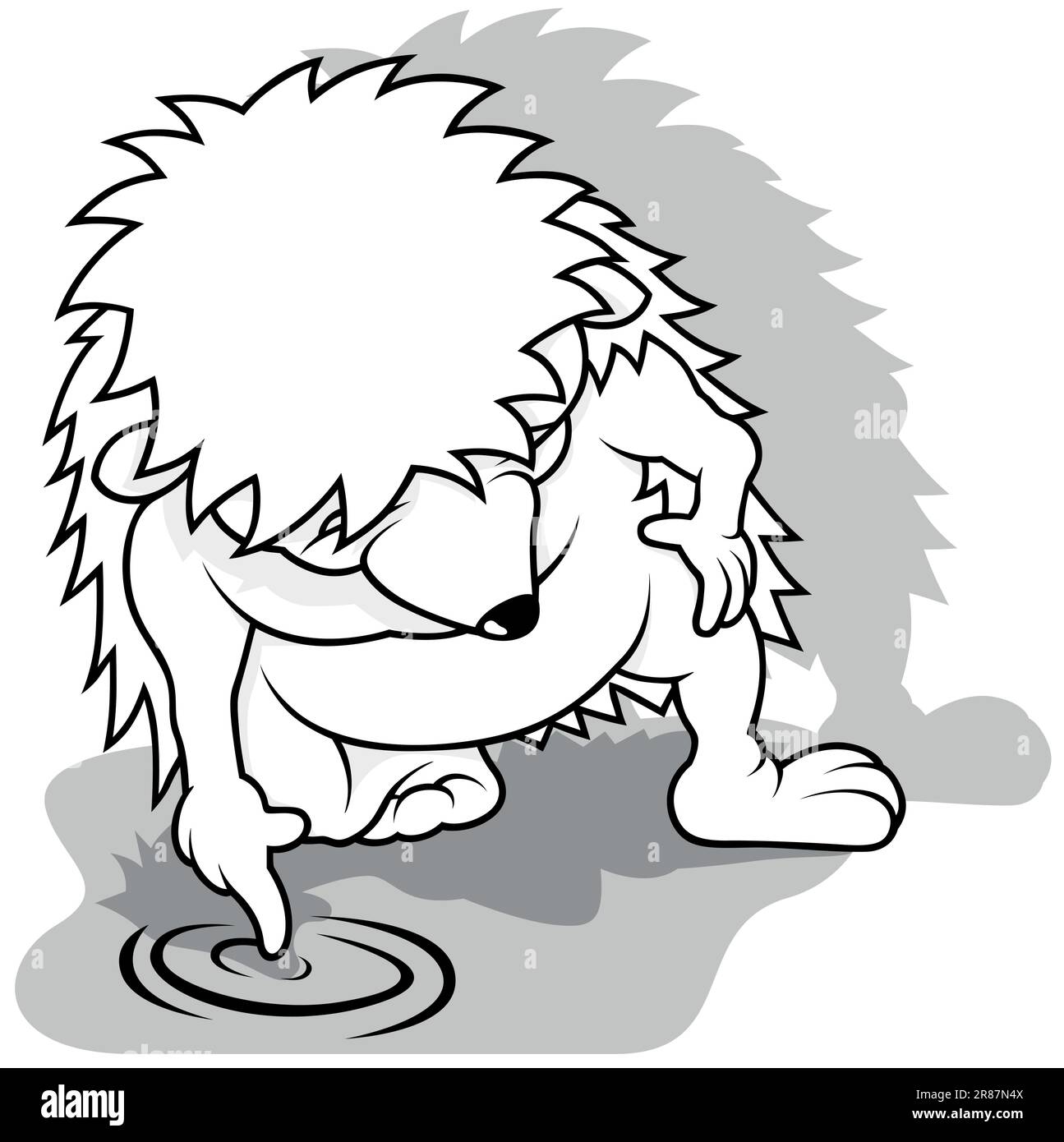 Puddle ripple Cut Out Stock Images & Pictures - Alamy