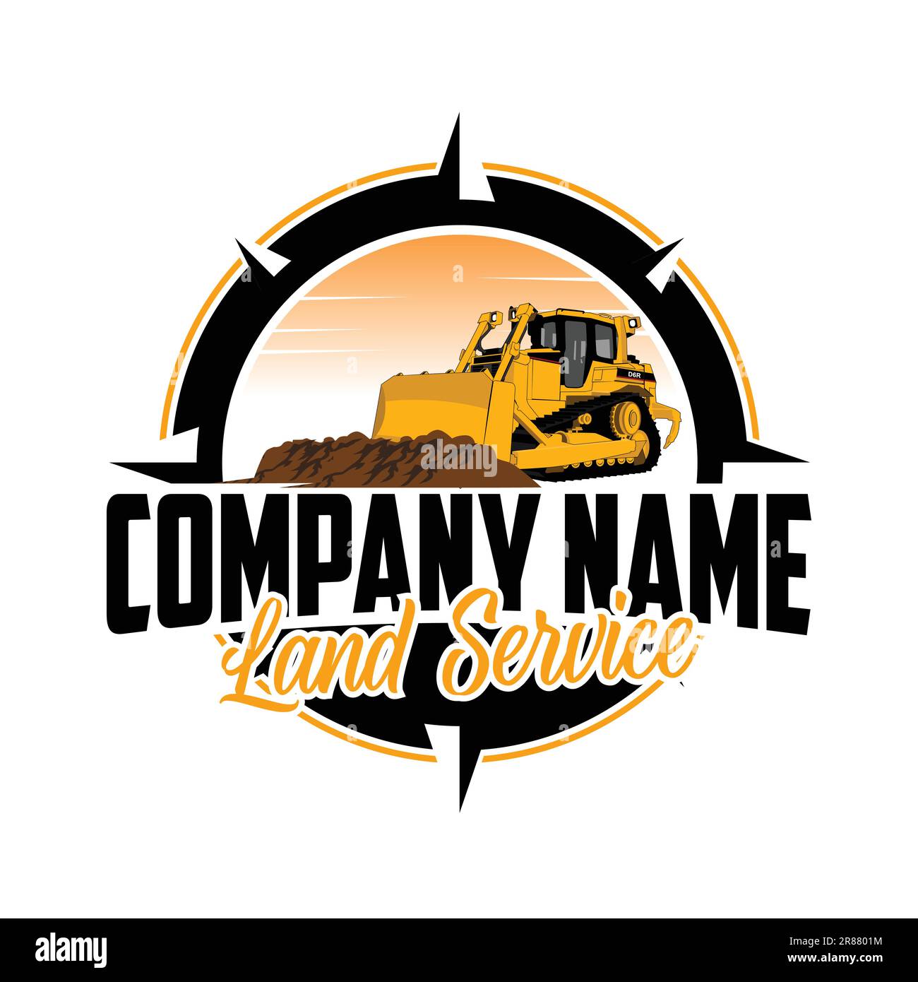 Land Service or Land Clearing Company Logo Stock Vector Image & Art Alamy