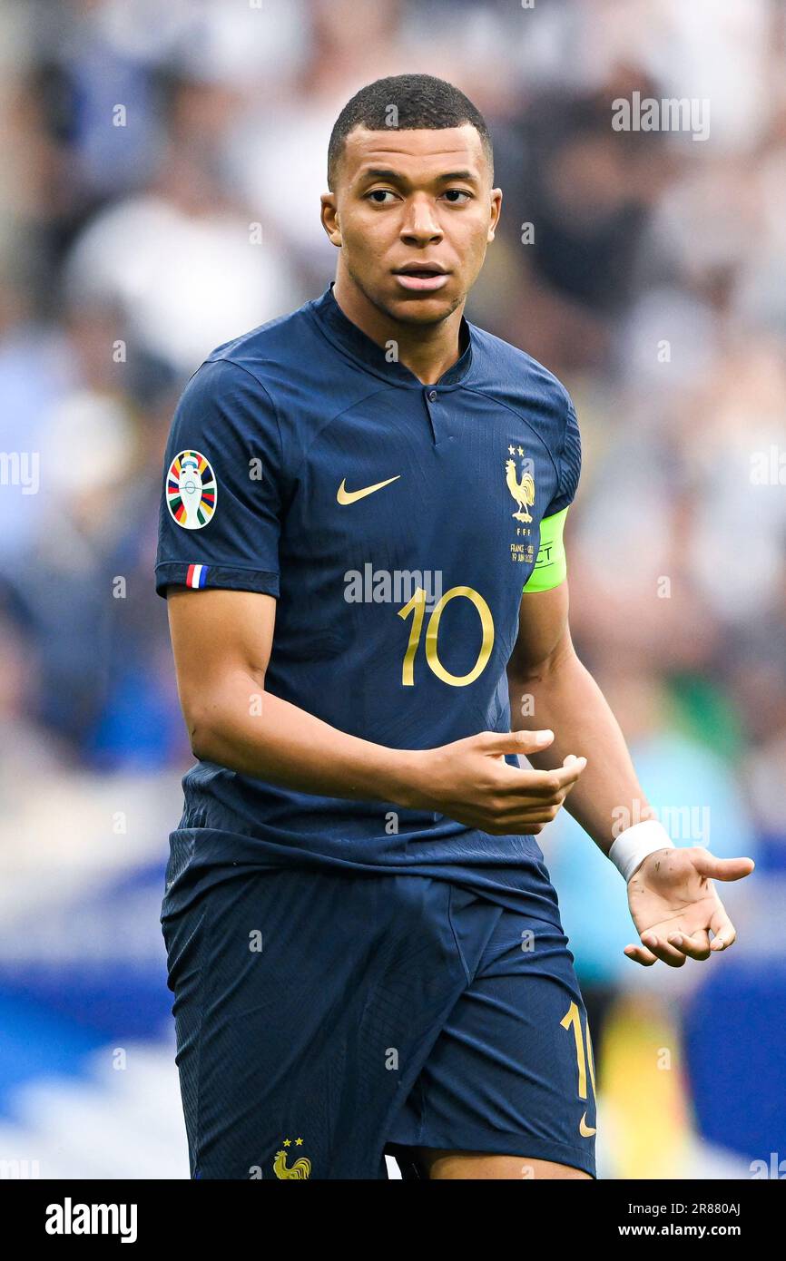Kylian Mbappe during the UEFA Euro 2024 European Qualifiers, football match between France and Greece on