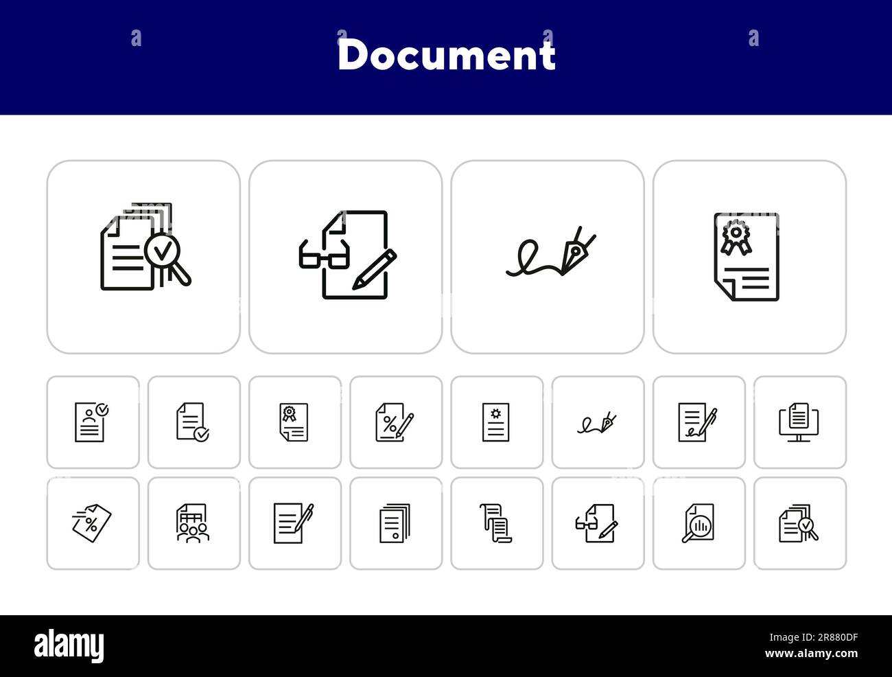 Contract service legal documentation vector agreement document hi-res ...