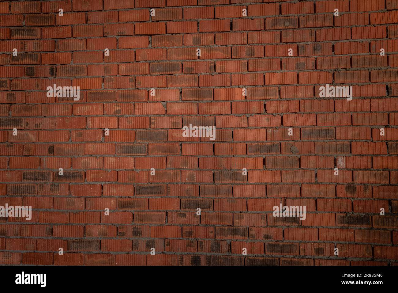 Red brick wall. Stock Photo