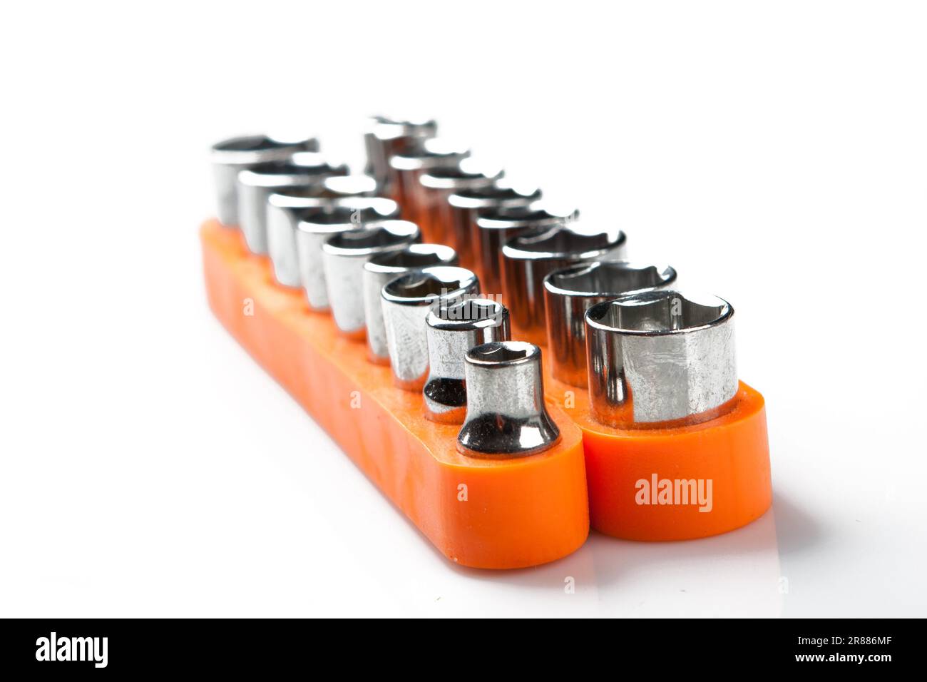 Torx socket set isolated on white background Stock Photo - Alamy