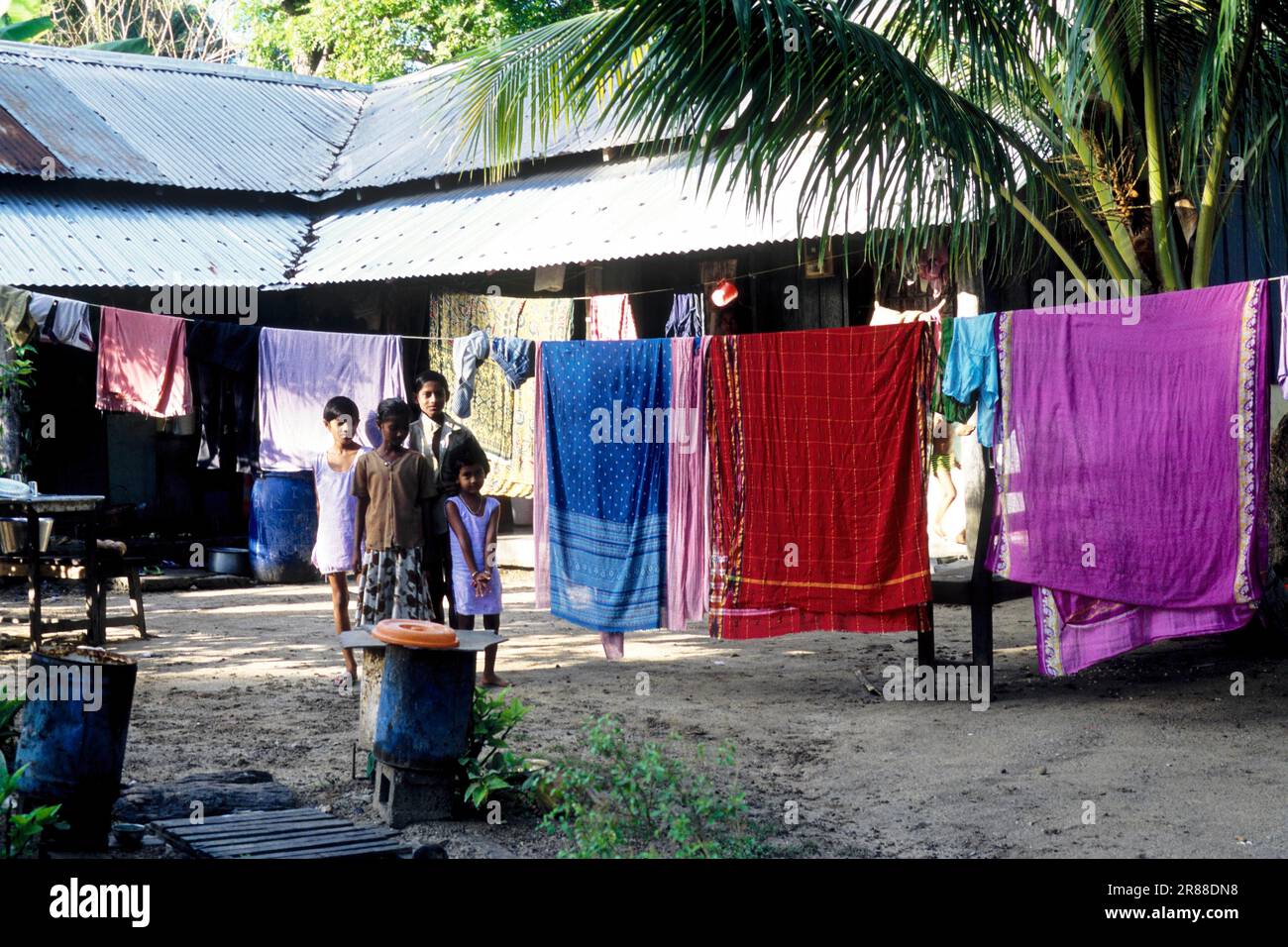 A house in Havelock Island, Andaman, India, Asia Stock Photo Alamy