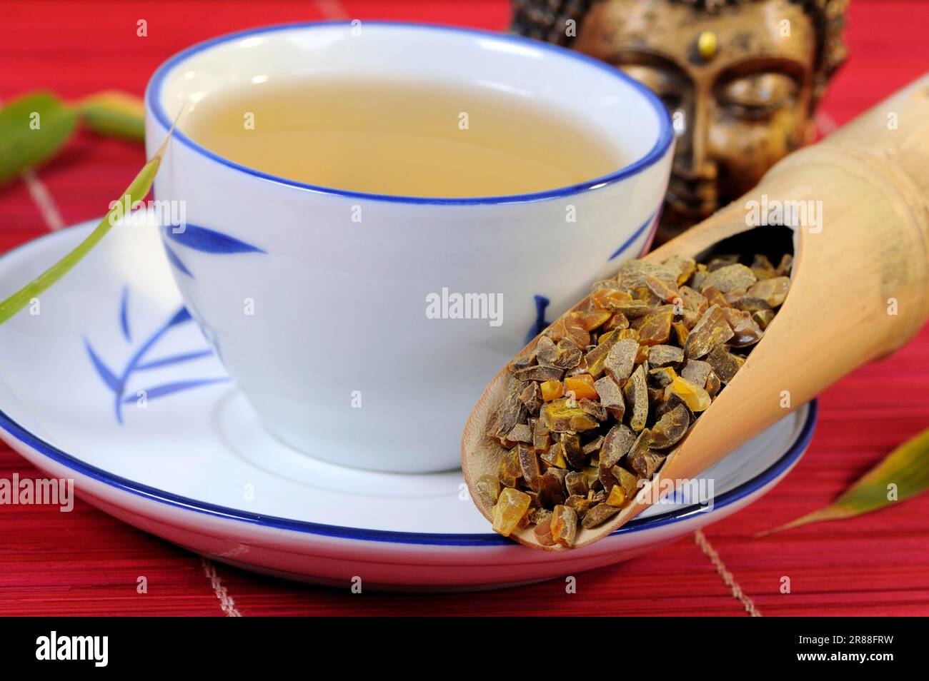 Cup of Turmeric Root Tuber Tea (Curcumae Radix), Yu Jin Stock Photo Alamy