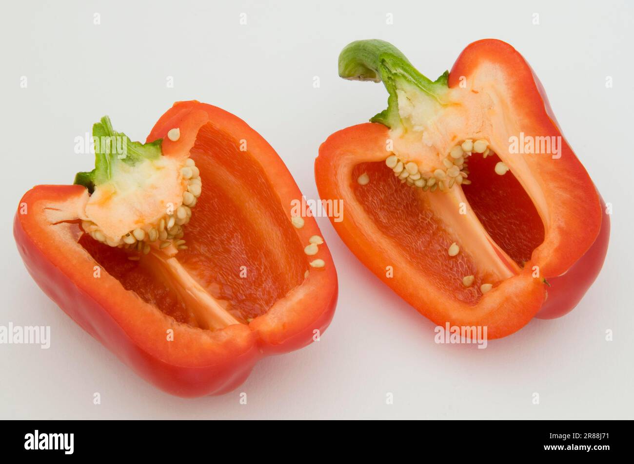 Red Pepper fruits (Capsicum annuum Stock Photo Alamy