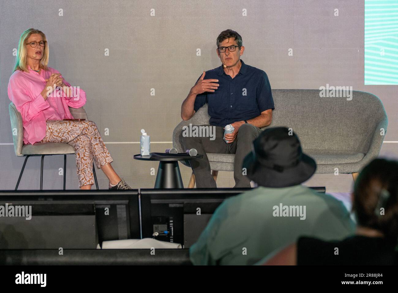 Cannes, France June 19 2023 Katty Kay (US Special Correspondent BBC