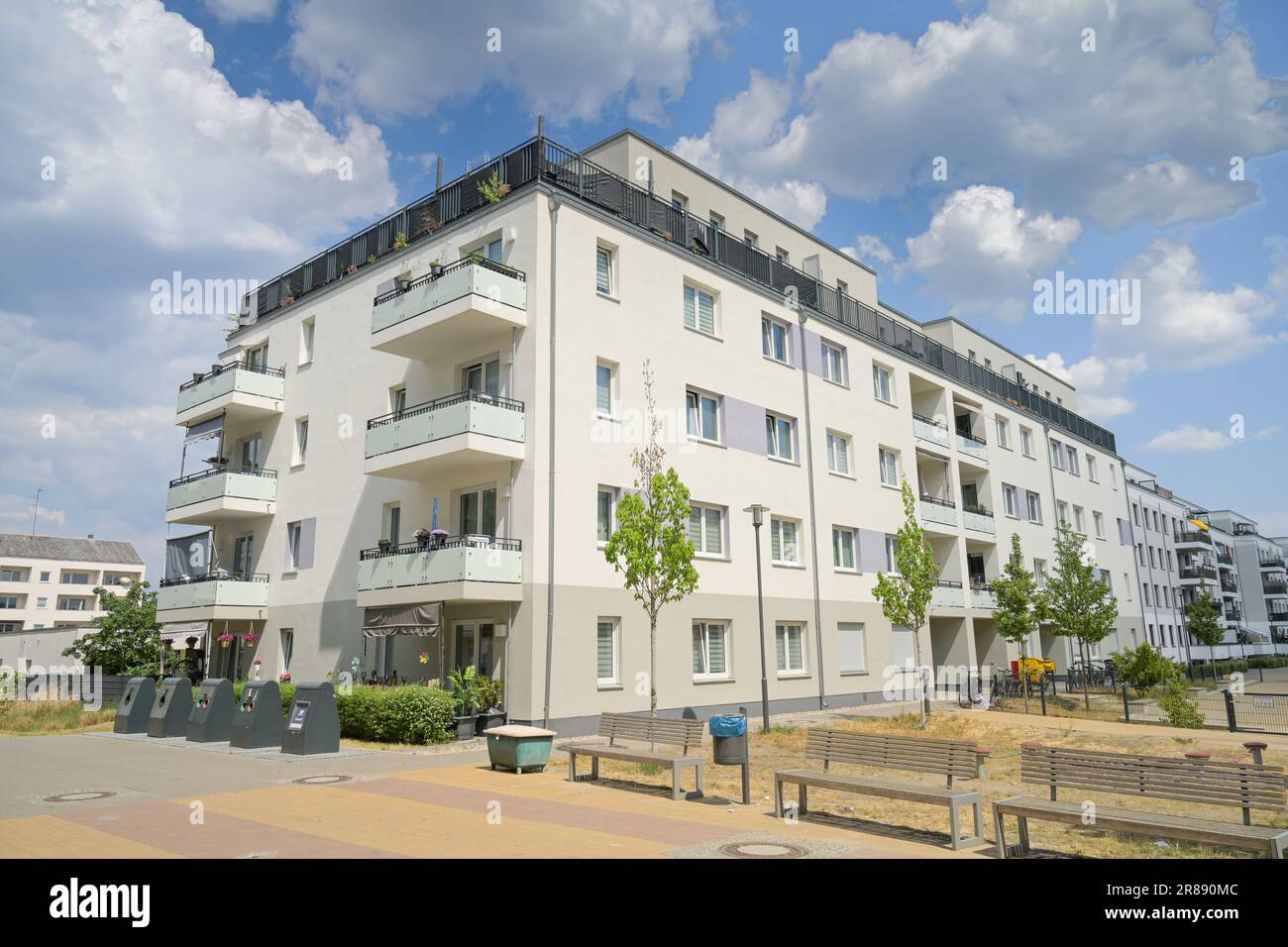 Wohnhäuser, Maselakepark, CarossaQuartier, Hakenfelde, Spandau, Berlin
