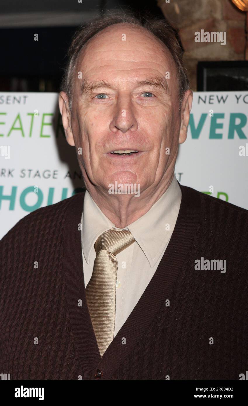 **FILE PHOTO** Paxton Whitehead Has Passed Away. Paxton Whitehead attends a meet and greet at Joe Allen Restaurant in New York City on June 12, 2012 with the cast and creative team of New York Stage and Film's Powerhouse production of 'Abigail/1702' opening this month at Vassar College's Powerhouse Theatre in Poughkeepsie, NY. Photo Credit: Henry McGee/MediaPunch Stock Photo