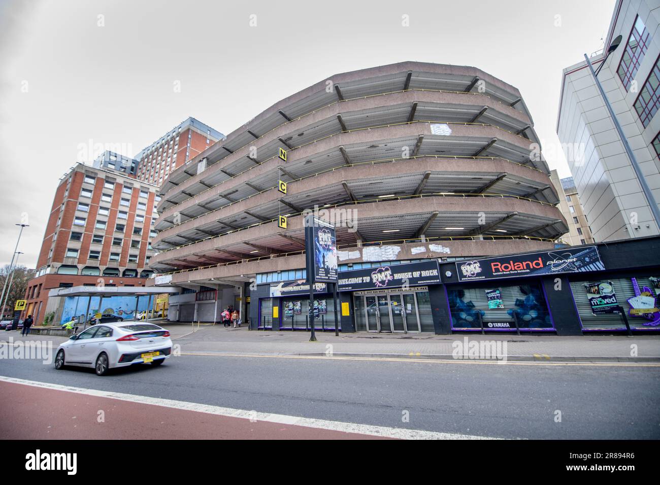 The Rupert Street car park in Bristol which the 20th Century Society