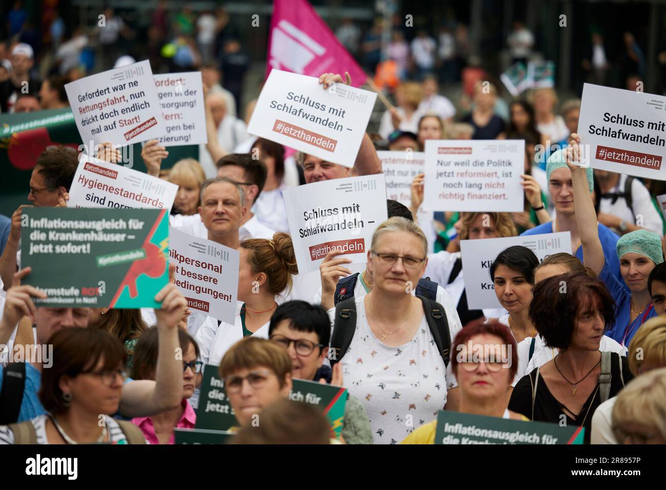 Berlin, Germany. 20th June, 2023. As part of the German Hospital