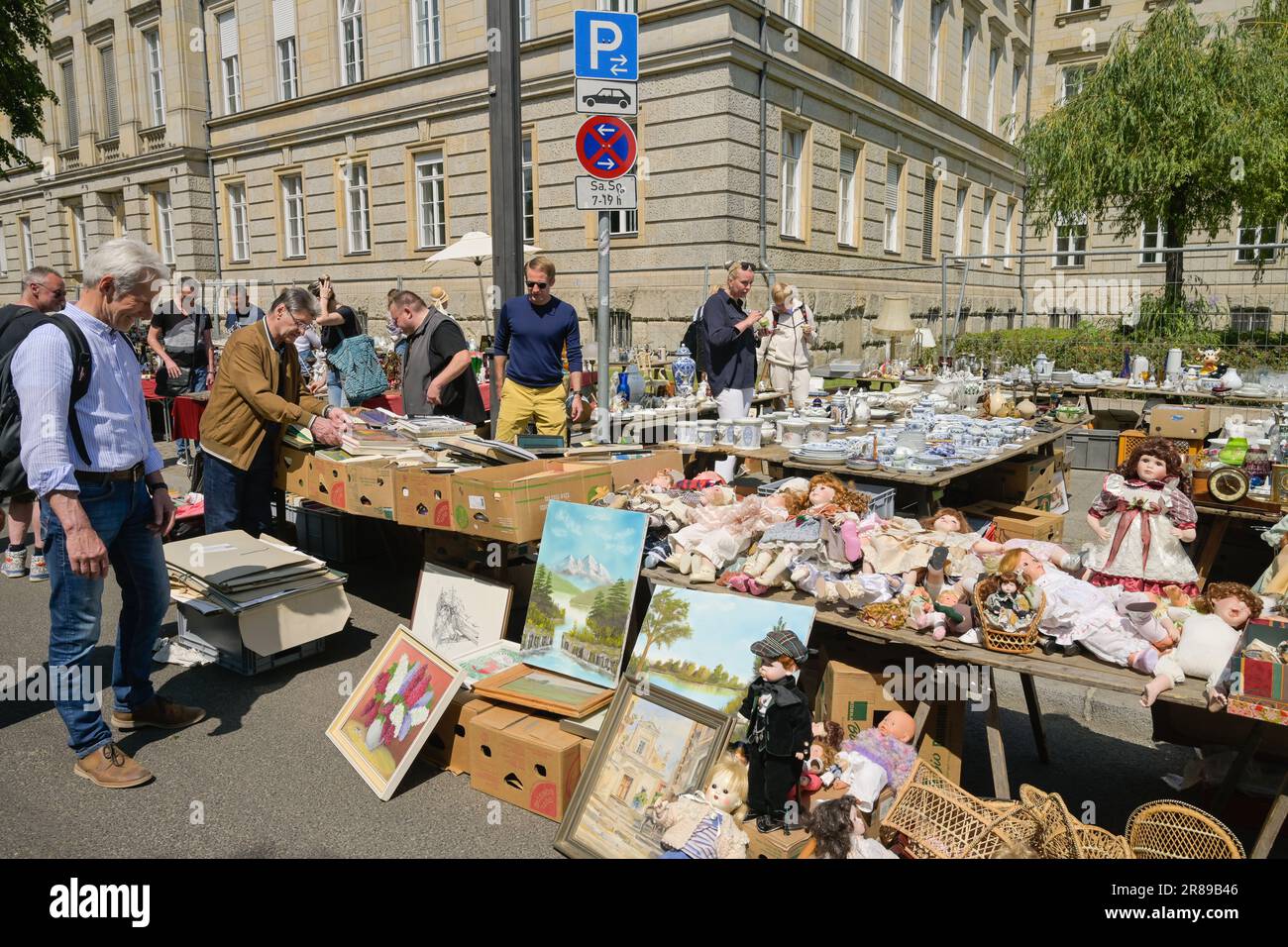 Flohmarkt, Straße des 17. Juni, Charlottenburg, Charlottenburg