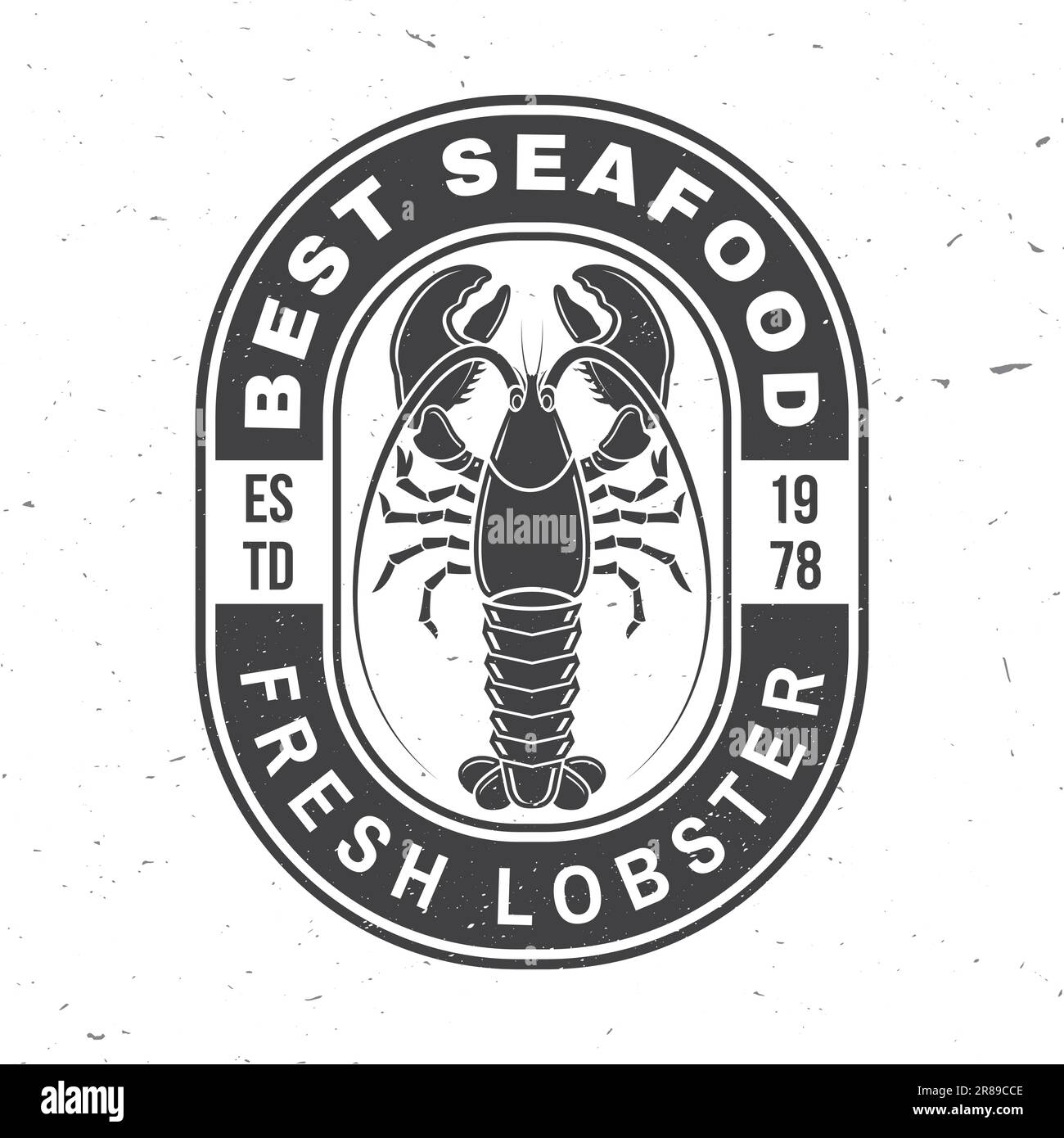 Crawfish Label Crawfish label Stock Vector Images - Alamy