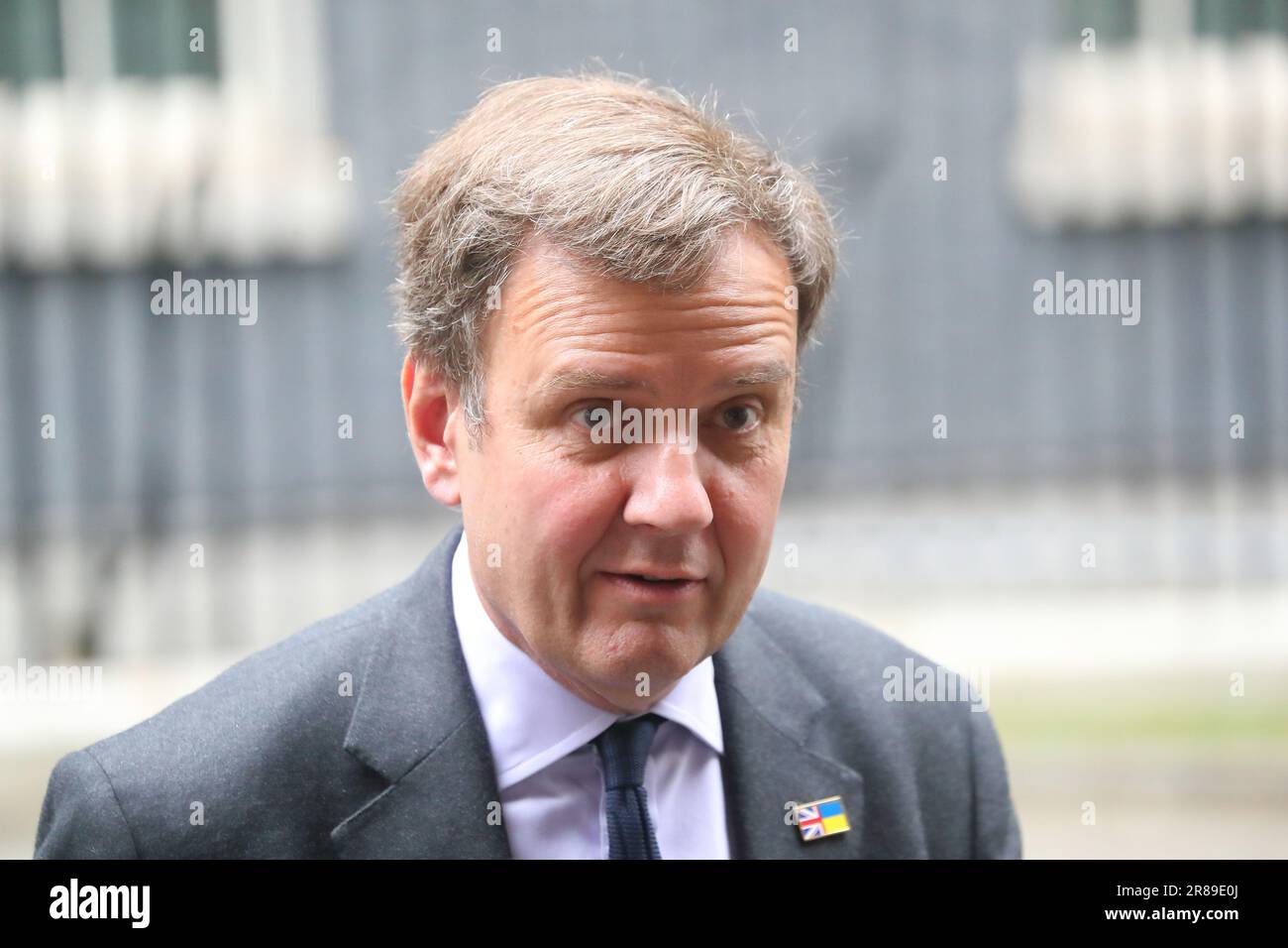 London, UK. 20th June, 2023. Greg Hands, Minister without Portfolio in the Cabinet Office, Chairman of the Conservative Party leaves after the Cabinet Meeting Downing Street No 10. Credit: Uwe Deffner/Alamy Live News Stock Photo