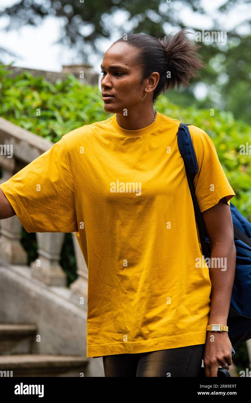 Clairefontaine En Yvelines, France. 20th June, 2023. Wendie Renard of France during the gathering of the french women's team, preparation for the FIFA Women's World Cup 2023 on June 20, 2023 at Centre National du Football in Clairefontaine-en-Yvelines, France - Photo Melanie Laurent/A2M Sport Consulting/DPPI Credit: DPPI Media/Alamy Live News Stock Photo