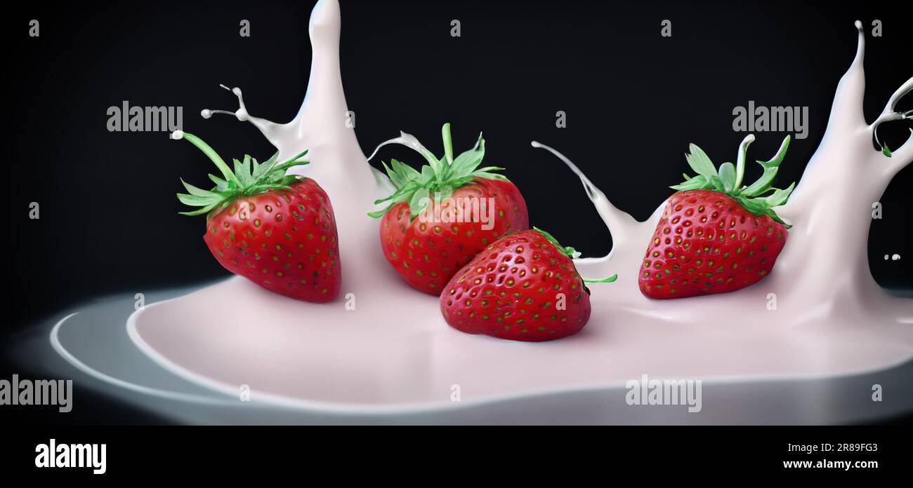 social status strawberry milk on feet