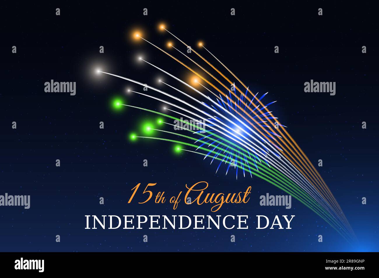 15th of august, india independence day, Indian colorful fireworks flag