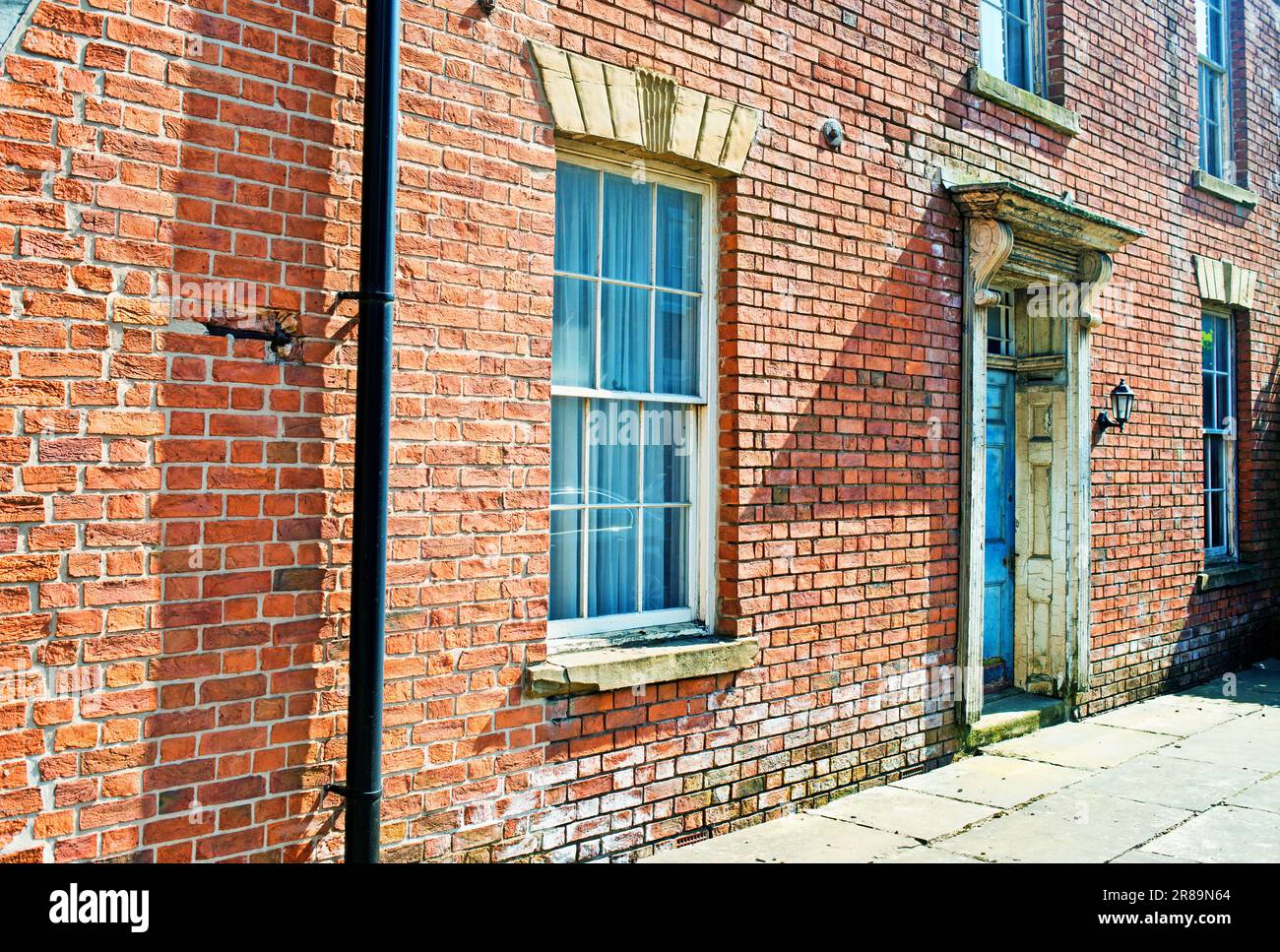 Run down property, Howden, East Riding Yorkshire, england