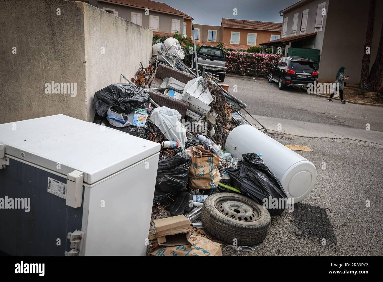 Increase in illegal waste deposits in the city of Calvi. June 20, 2023 ...