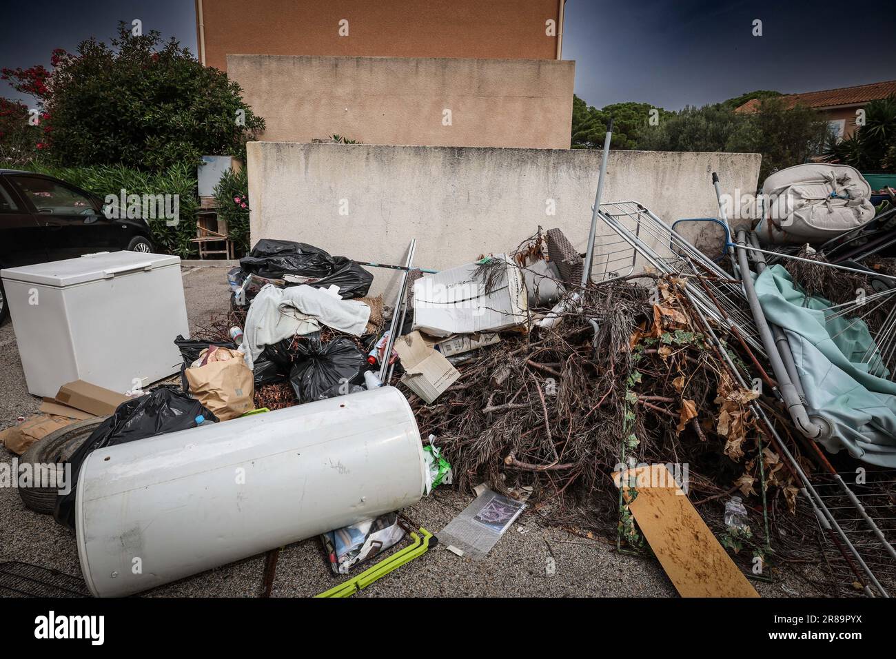 Increase in illegal waste deposits in the city of Calvi. June 20, 2023 ...