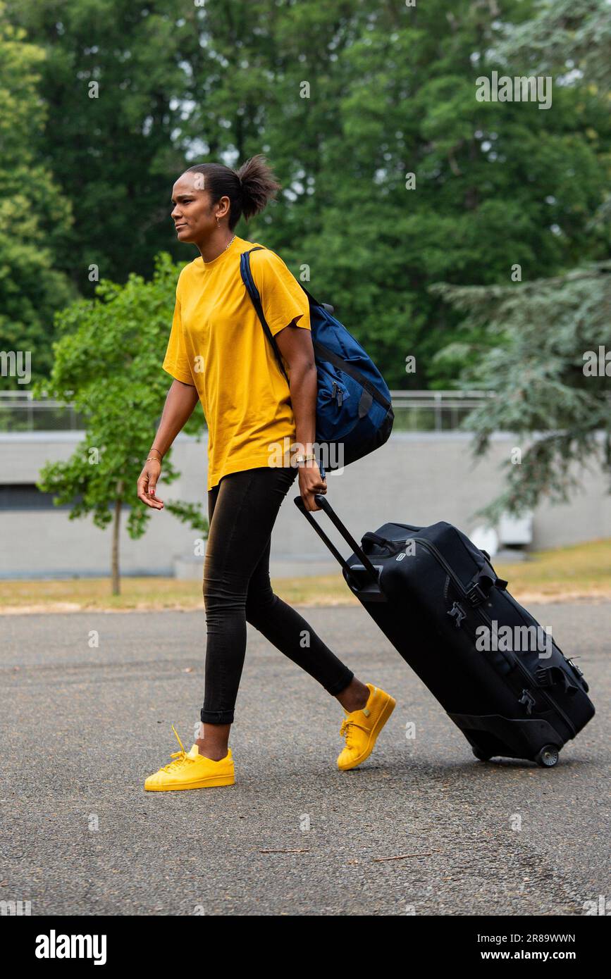 Wendie Renard of France during the gathering of the french women's team, preparation for the FIFA Women's World Cup 2023 on June 20, 2023 at Centre National du Football in Clairefontaine-en-Yvelines, France Stock Photo