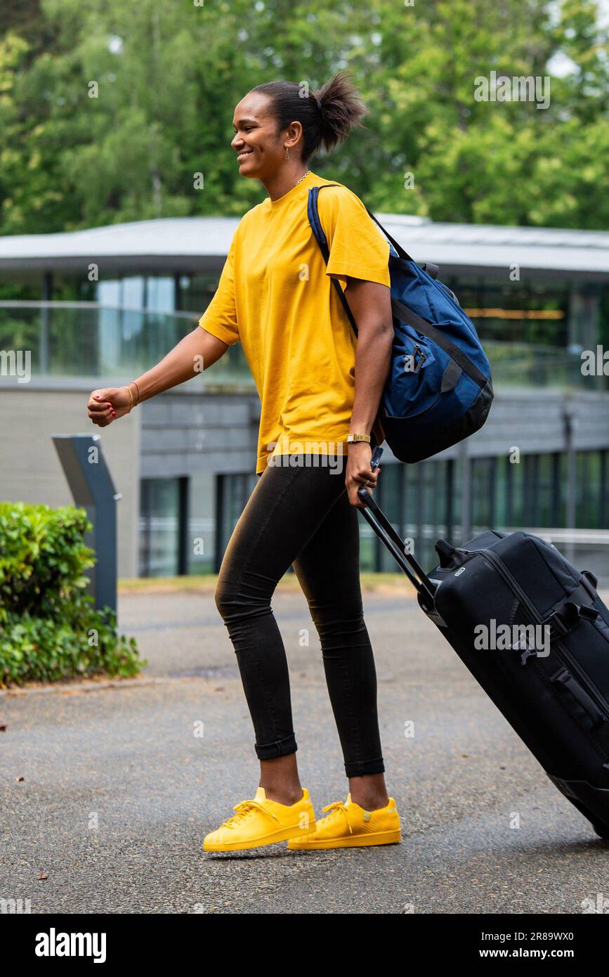 Wendie Renard of France during the gathering of the french women's team, preparation for the FIFA Women's World Cup 2023 on June 20, 2023 at Centre National du Football in Clairefontaine-en-Yvelines, France Stock Photo