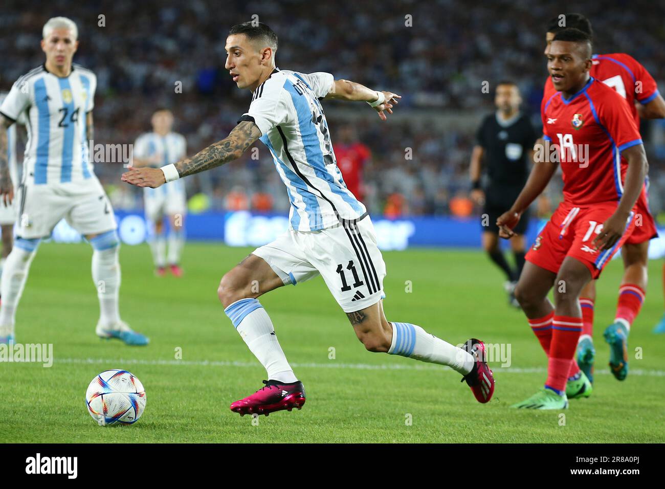 Angel Di María World cup winner Stock Photo