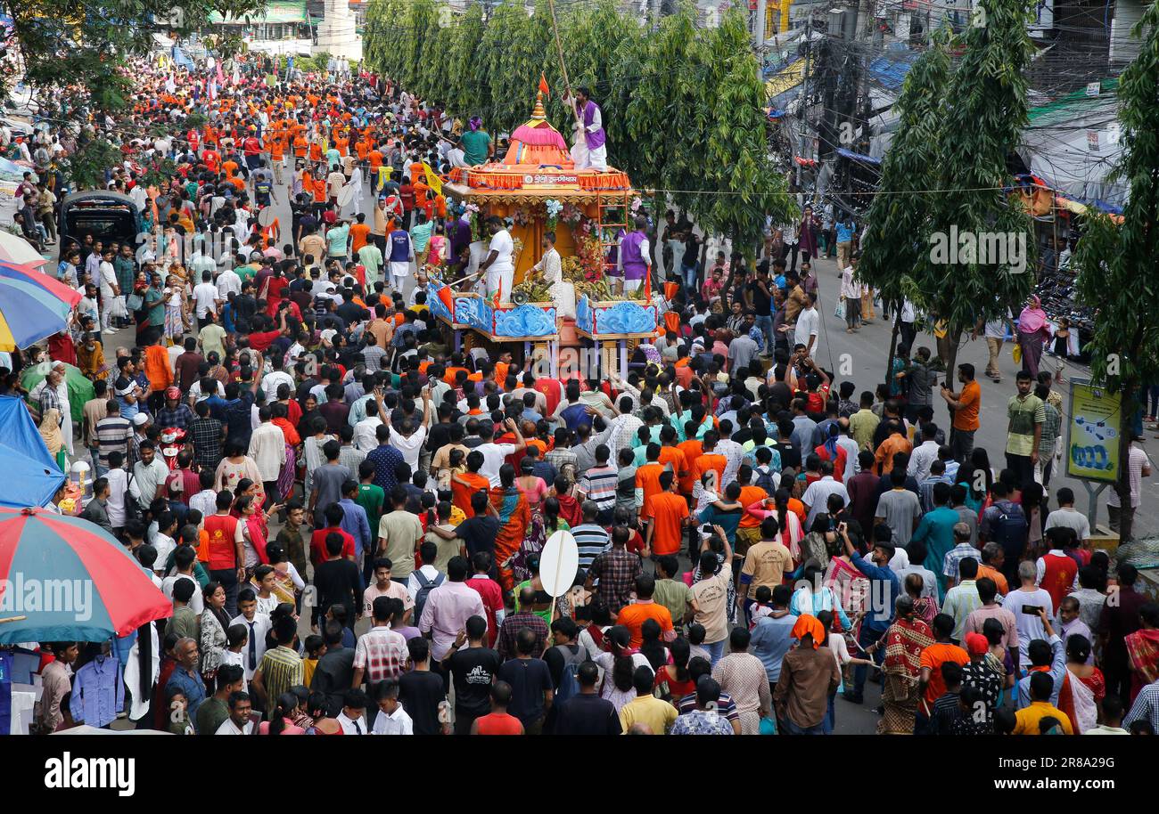 Rath Yatra is one of the famous Hindu festivals celebrated across the world. Stock Photo