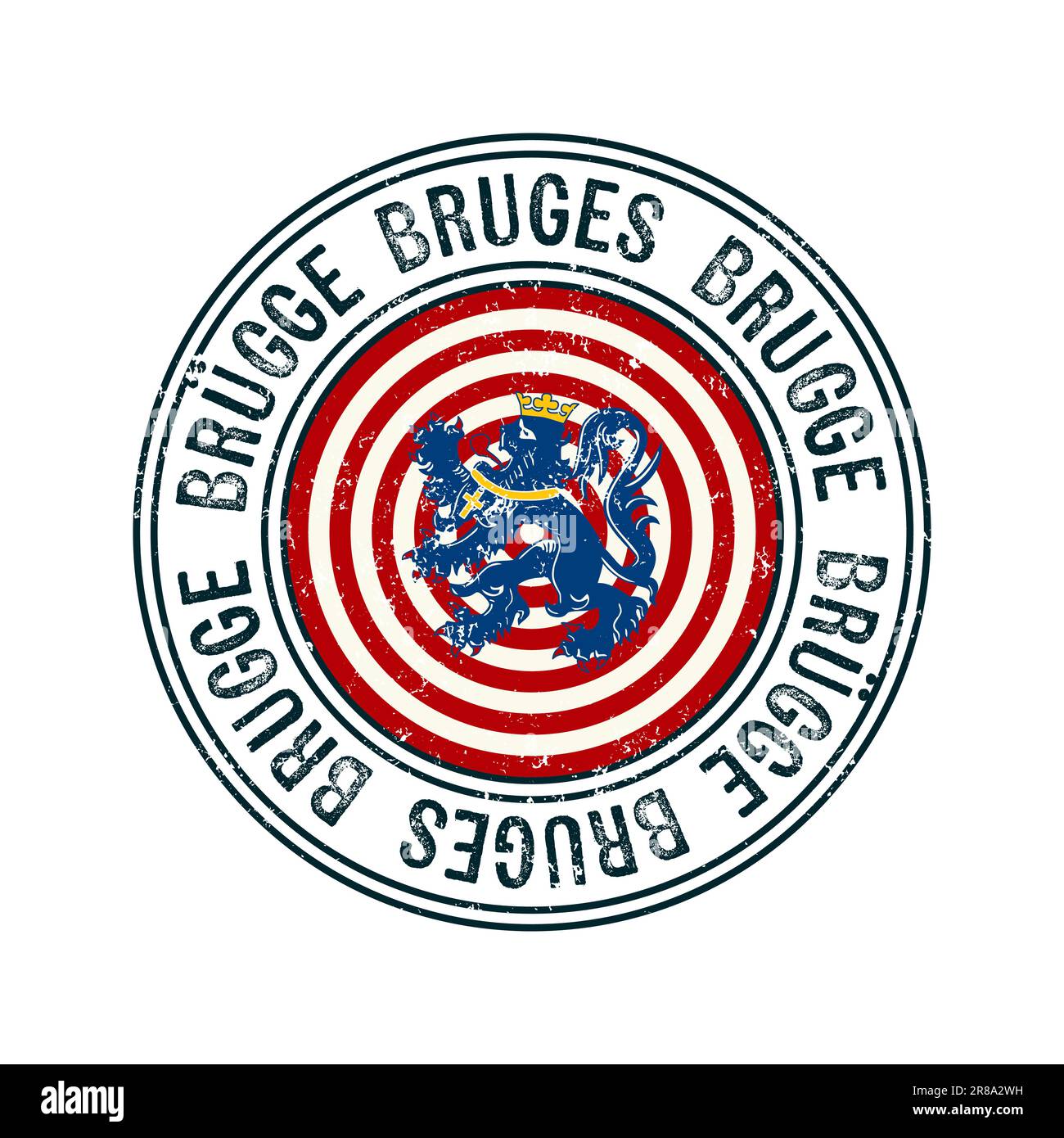 Made in bruges Stock Vector Images - Alamy