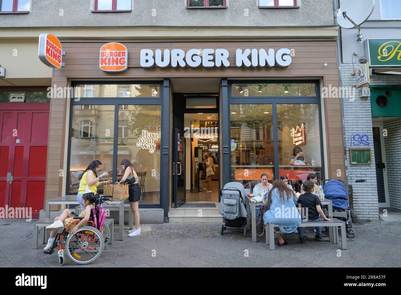 Burger King, Potsdamer Straße, Tiergarten, Mitte, Berlin, Deutschland
