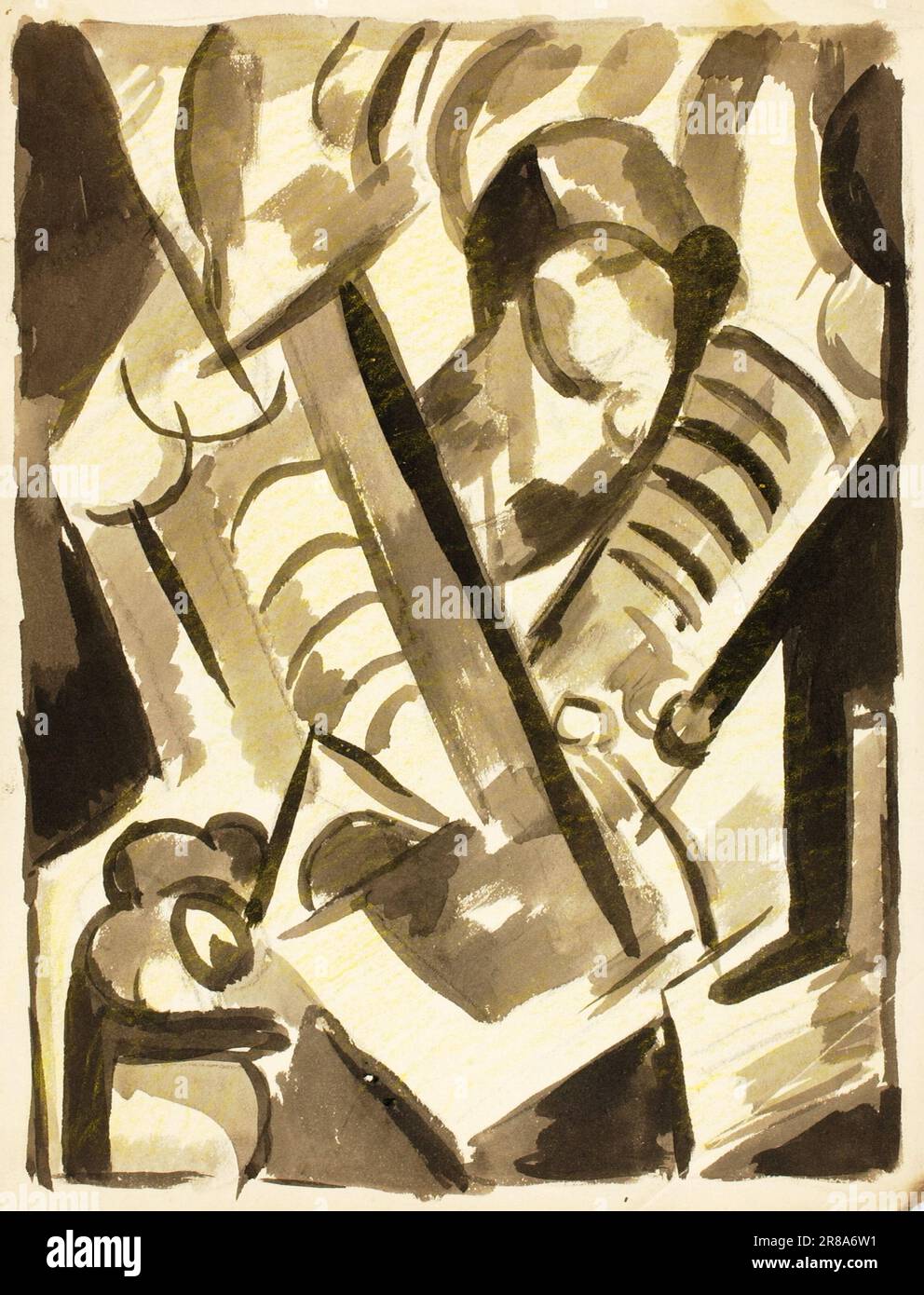 Abstract [] by Carl Newman, born Philadelphia, PA 1858-died Abington ...