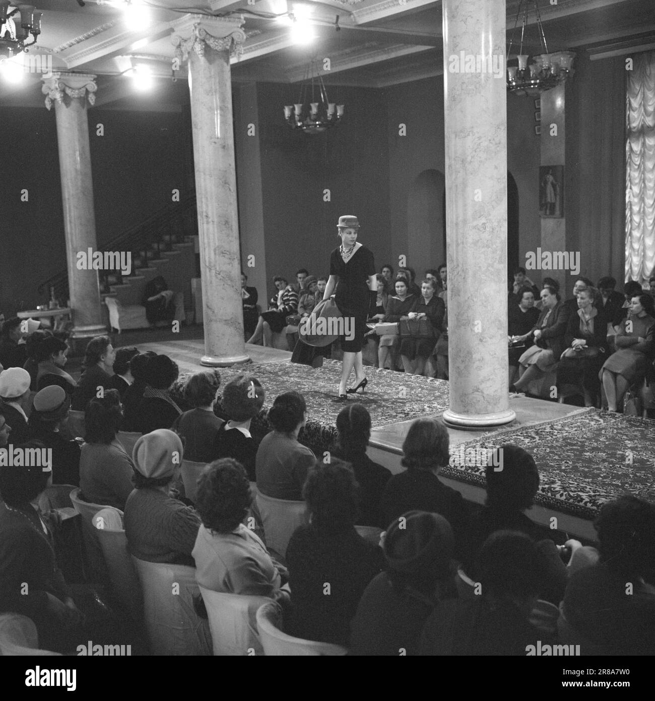 Current 20-5-1960: Western-inspired eastern fashion At a fashion show in  Moscow's Mauriske, department store Kusnetskij Most. It was clear that  Western influence had penetrated the Iron Curtain. Photo: Aage Storløkken /  Aktuell /