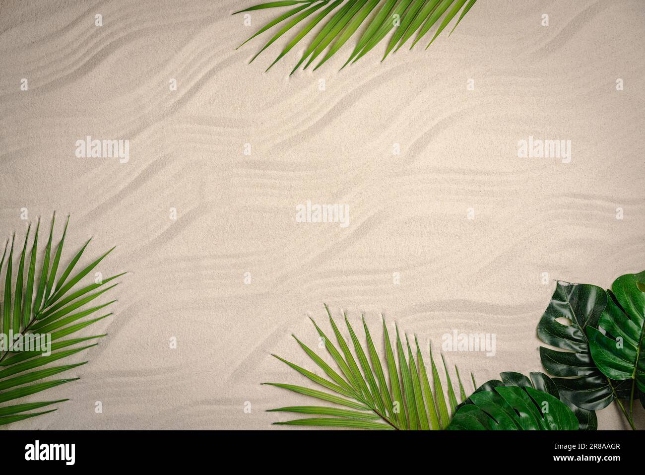 Sandy beach for background Stock Photo - Alamy