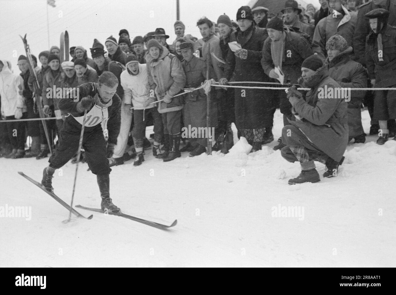 Current 5-5-1947: Holmenkolldagen 1947Holmenkollen It was an ideal day for  the 50th Holmenkollrenn, with a new ground record of 71 metres, set by the  Norwegian Hans Kaarstein, BUL, Oslo. Swede Sven Israelsson