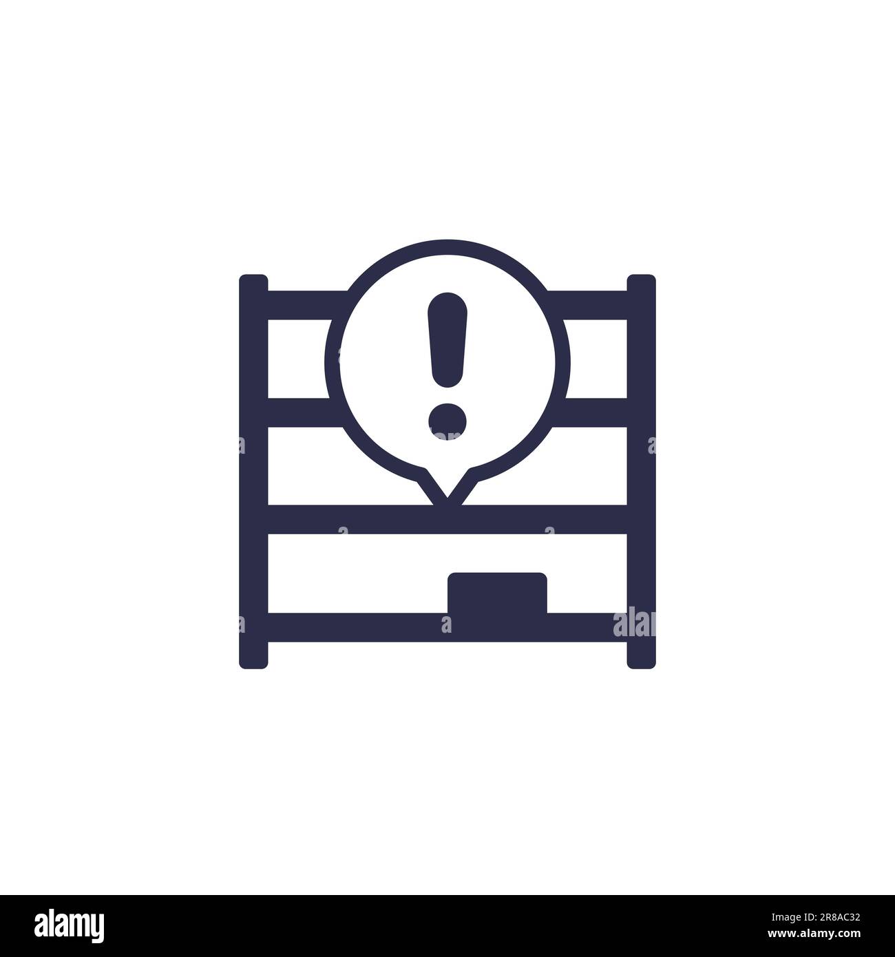 empty inventory, supply shortage icon Stock Vector Image & Art Alamy