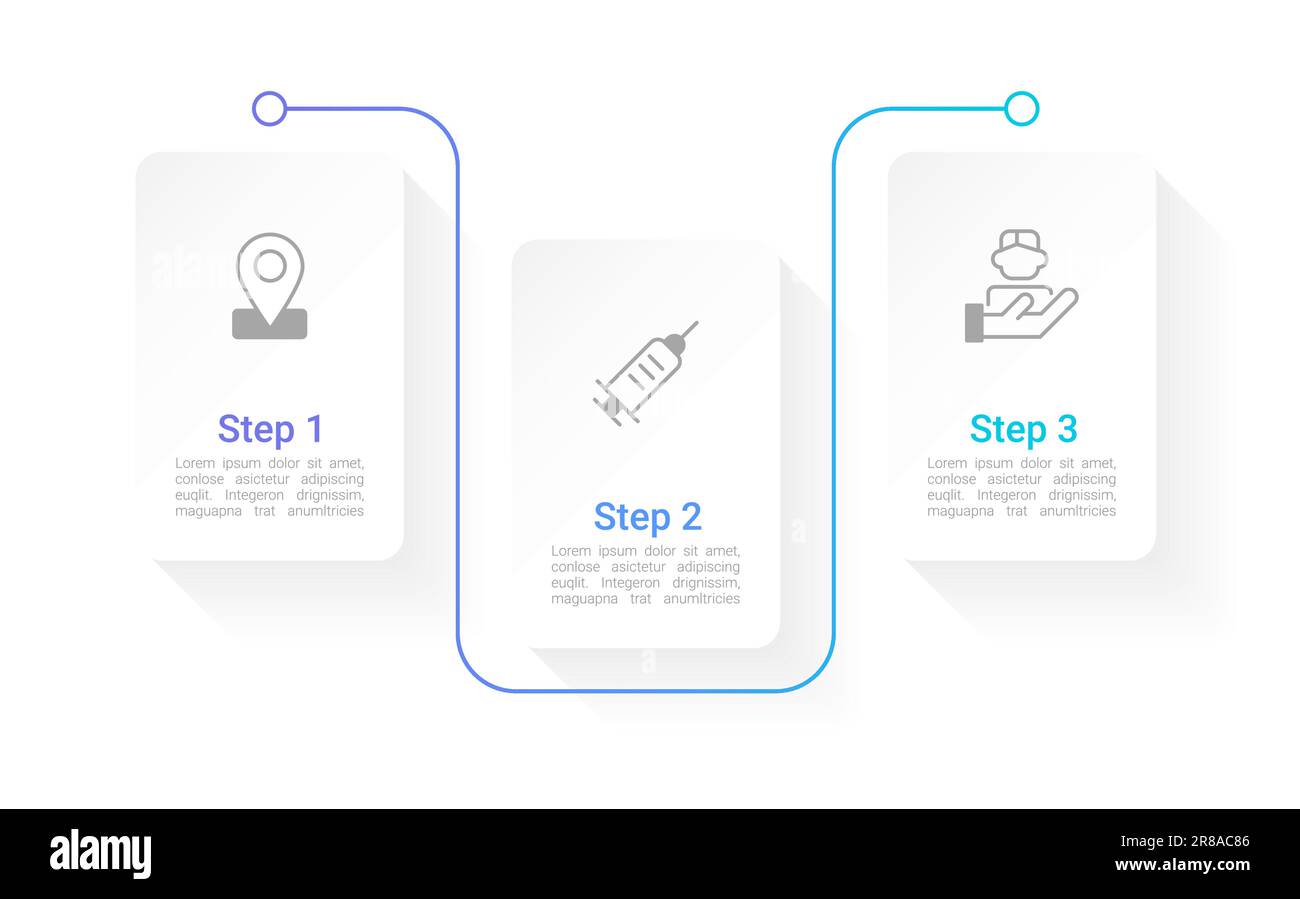 Public immunization infographic chart design template Stock Vector ...