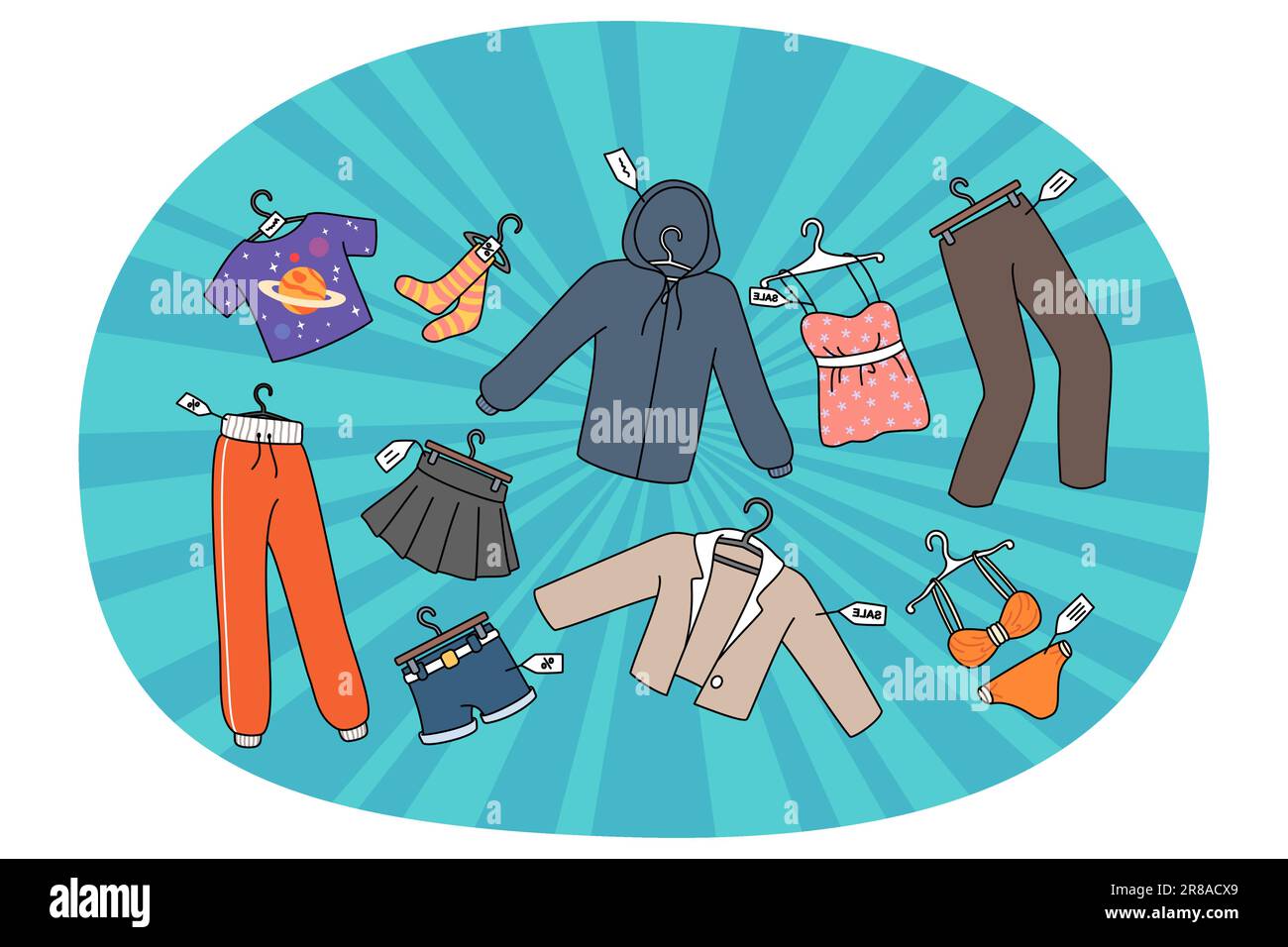 Price tags clothing Stock Vector Images - Alamy