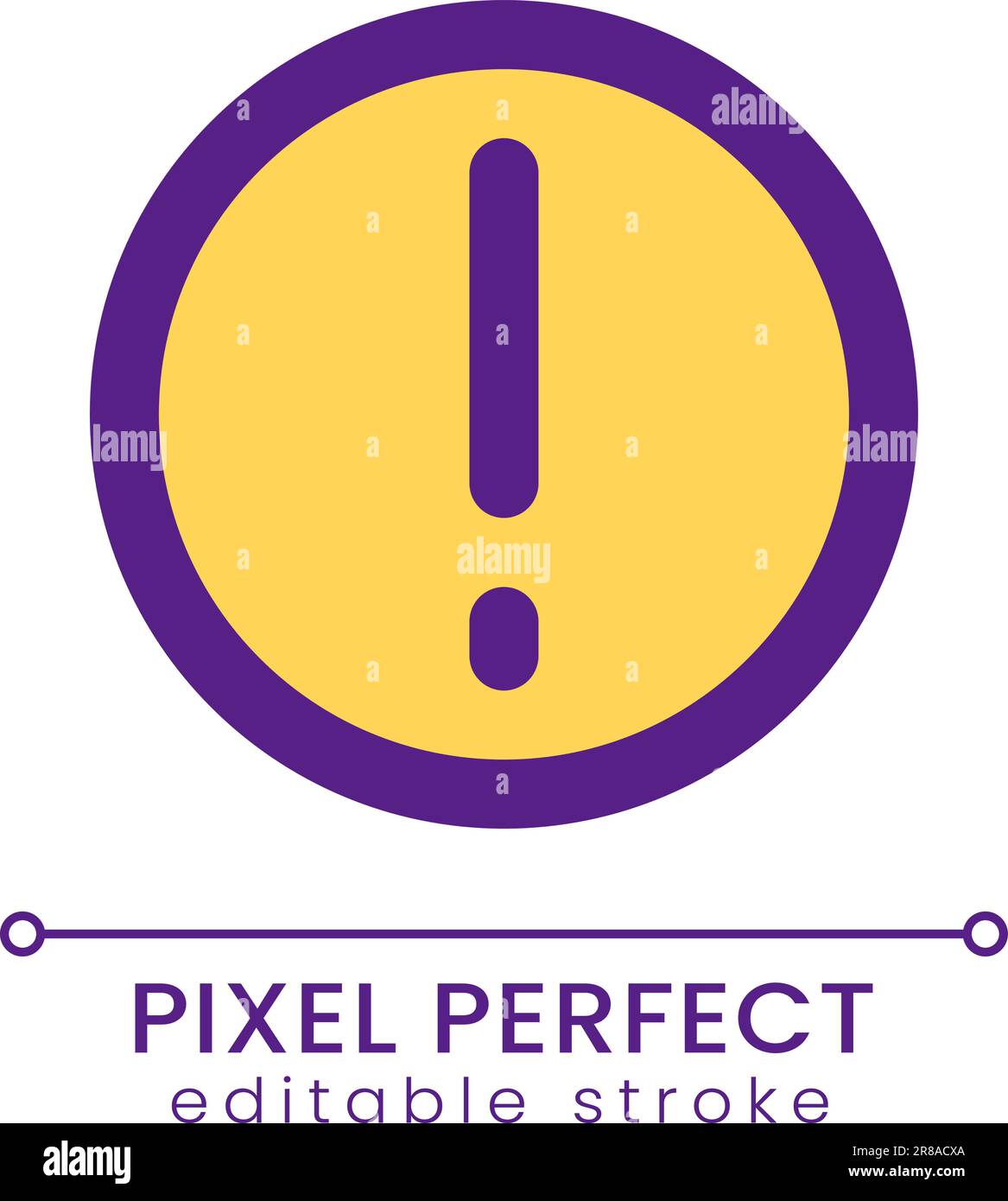 Warning rgb color icon Cut Out Stock Images & Pictures - Alamy