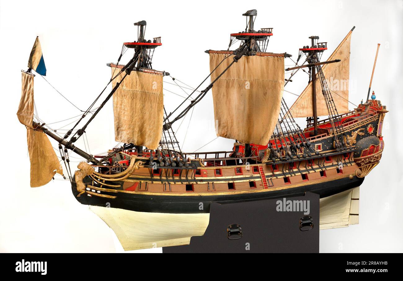 Ship Model [] by Unidentified Stock Photo - Alamy
