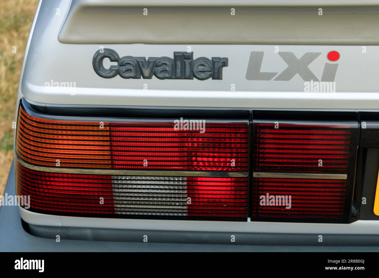 Vauxhall Cavalier XLi. Classic cars on Lytham Green 2023. Stock Photo