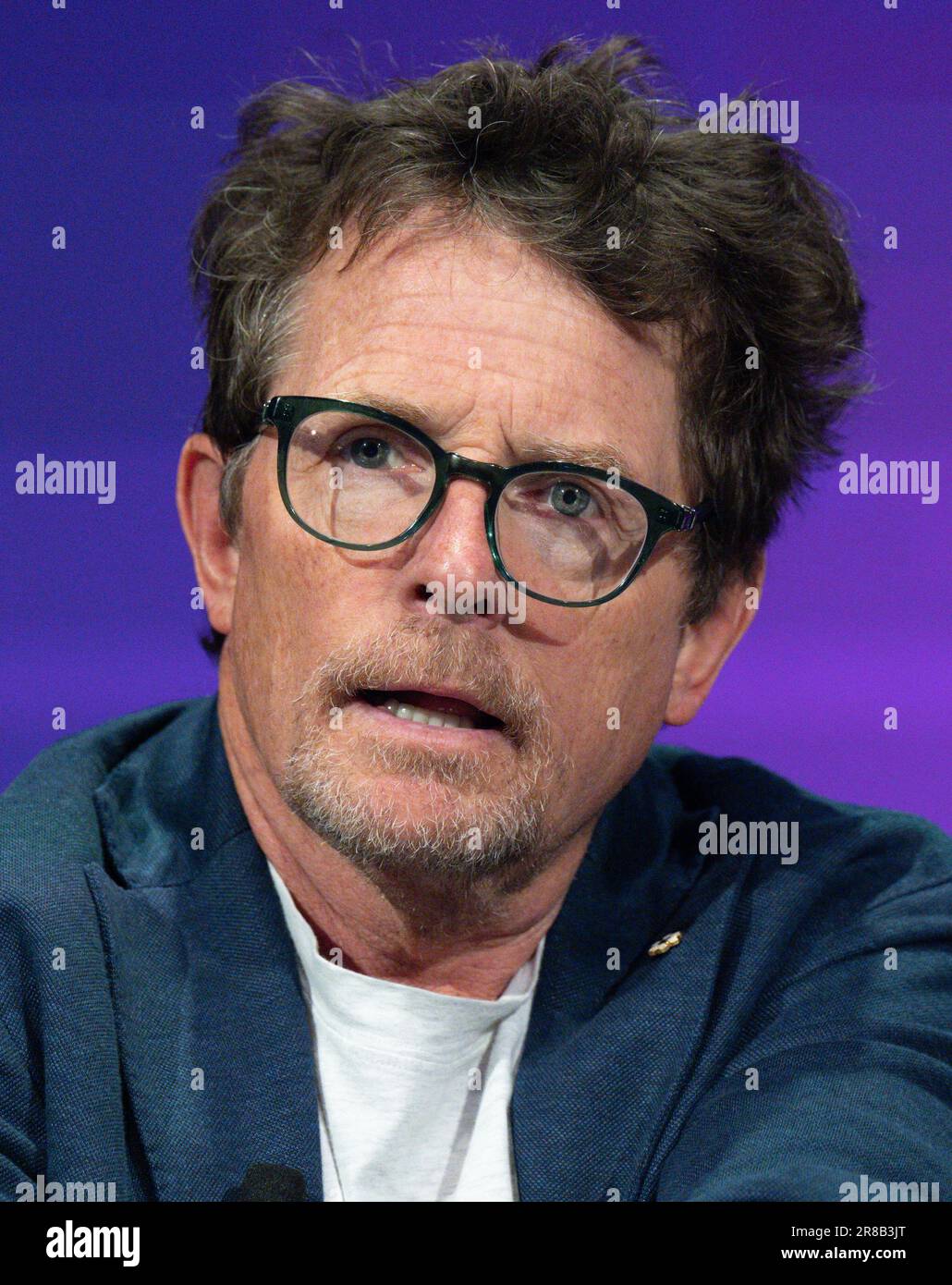Munich, Germany. 20th June, 2023. Michael J. Fox, actor and founder of ...