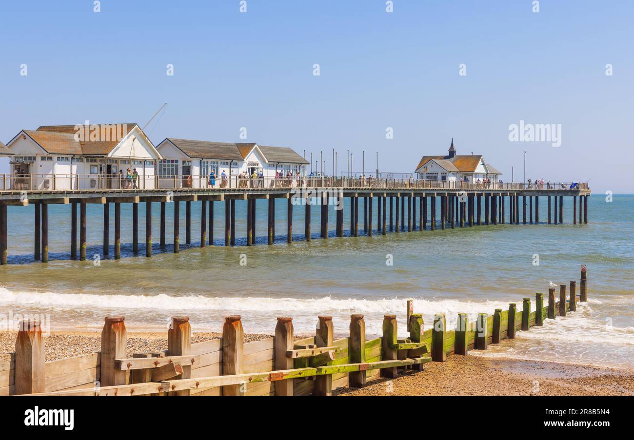 Southwold Suffolk UK June 2023 View Of The Southwold Pier From The 