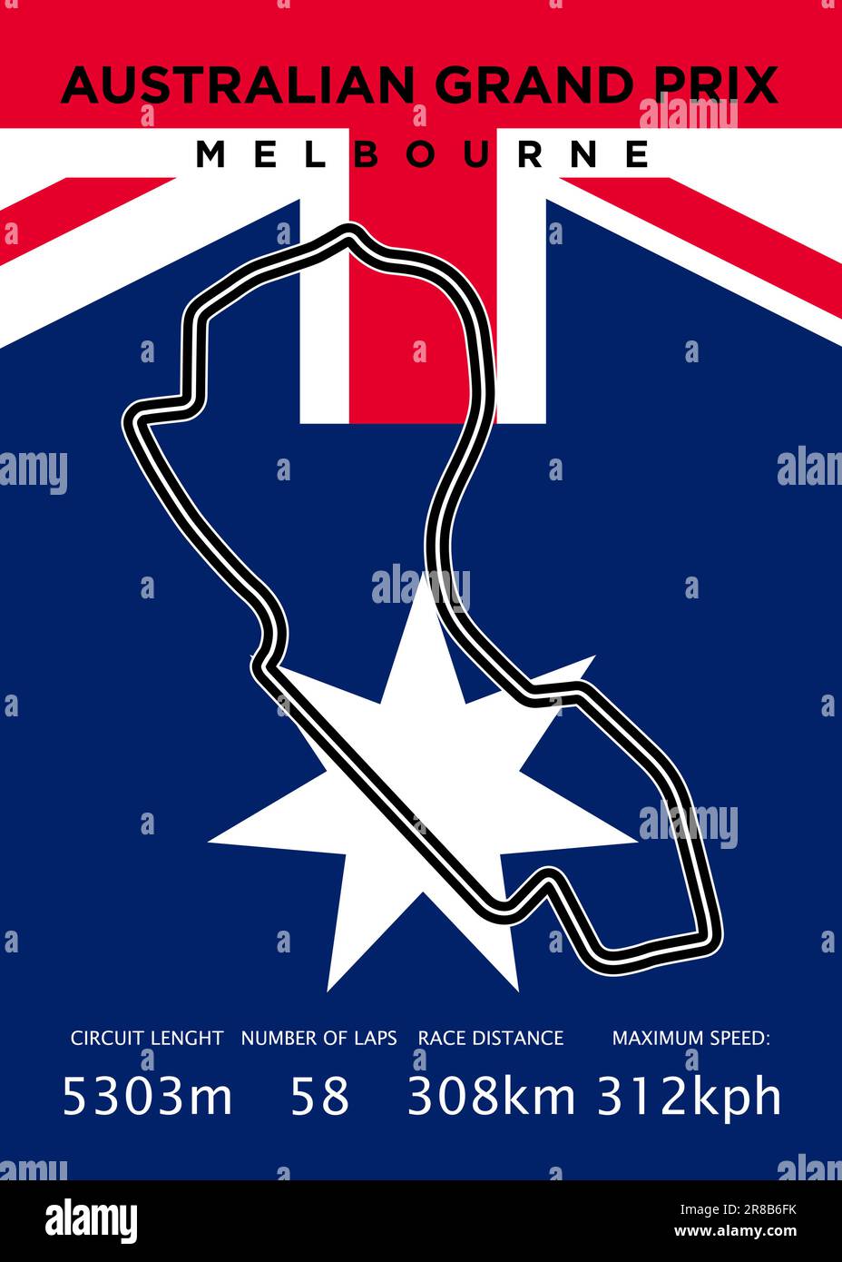 Albert park circuit Stock Vector Images Alamy